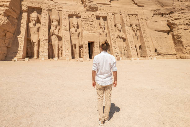 istock Man travels in Egypt 1327651610