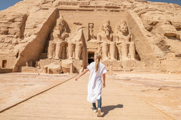 istock Woman travels in Egypt 1327651856