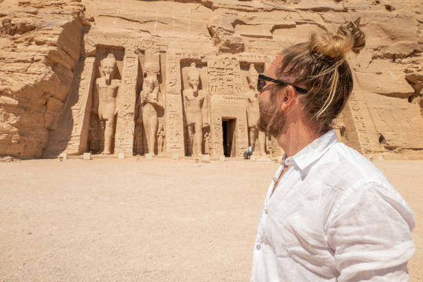 istock Man travels in Egypt 1327652106