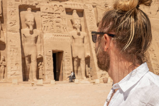 istock Man travels in Egypt 1327652196