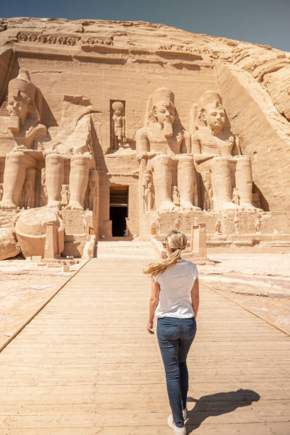 istock Woman travels in Egypt 1327652228