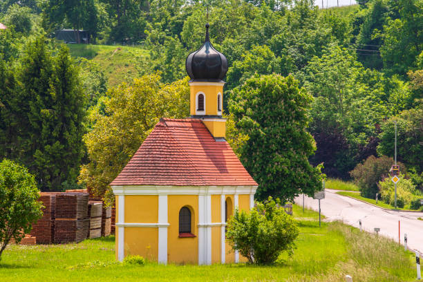 romantic chapel in Bavaria, Germany