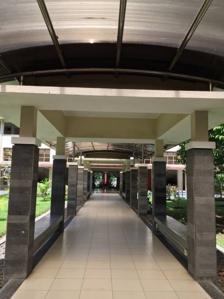 istock Very quiet campus hallway during the covid-19 pandemic 1327653899