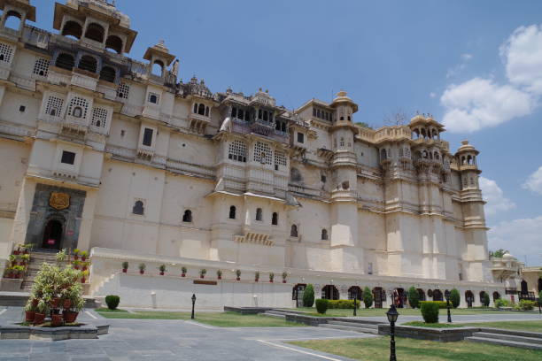 istock Udaipur city palace in Rajasthan 1327654123