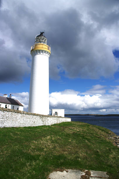 istock Lighthouse at Cantick Head, South Walls Hoy Orkney 1327661765