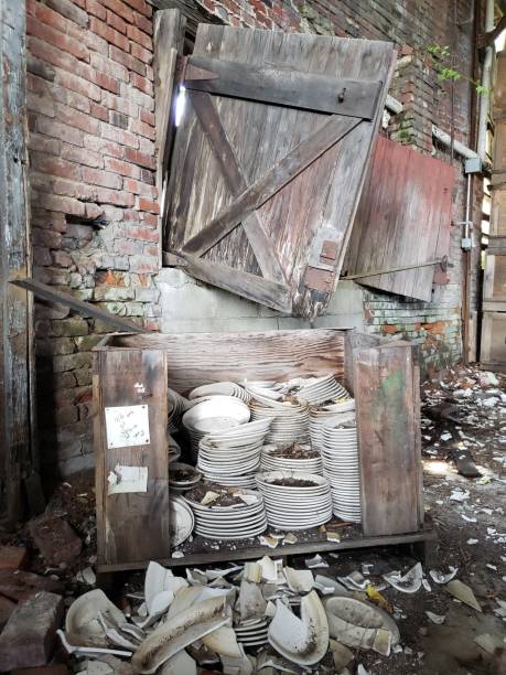 Burglary apartment devastation