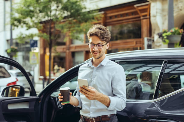 istock Young businessman in the city 1327667706
