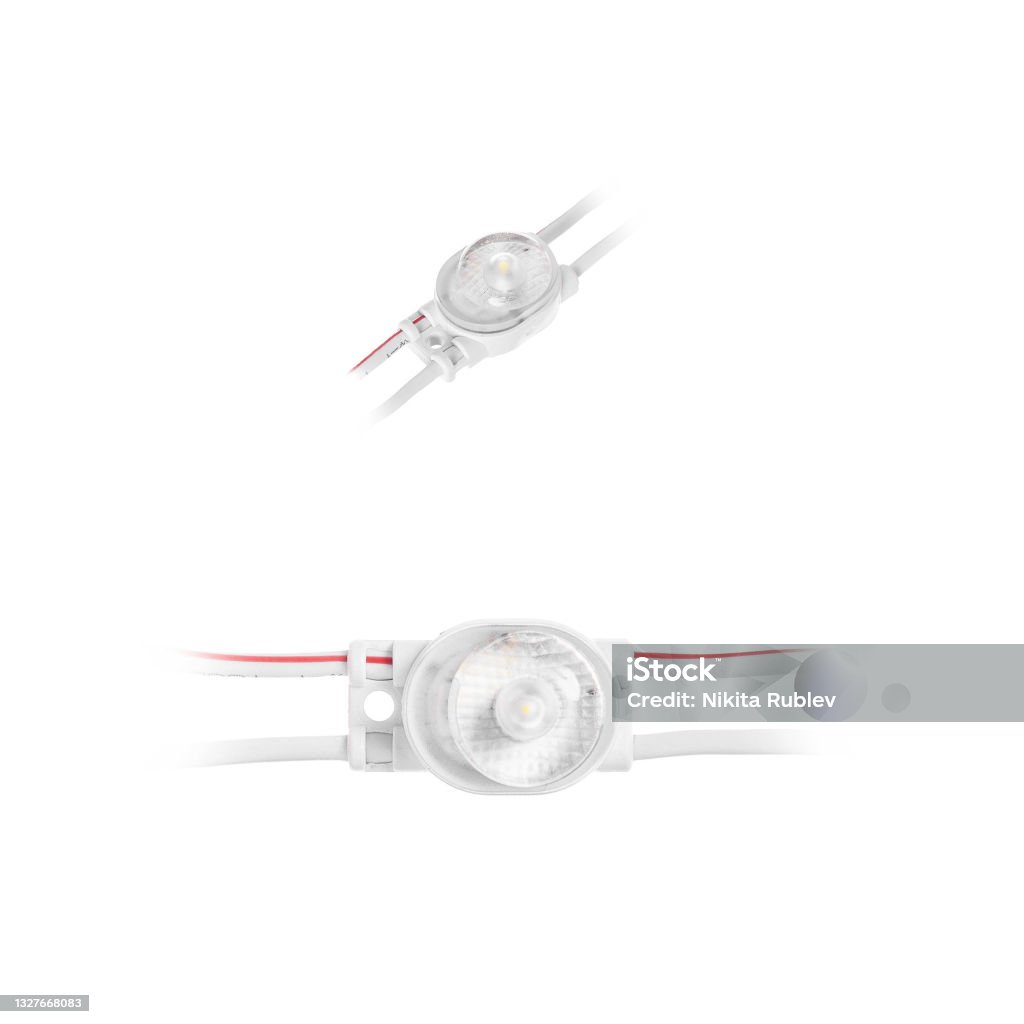 Module On White Background Single Led Module On White Background Stock Photo - Download Image Now ...