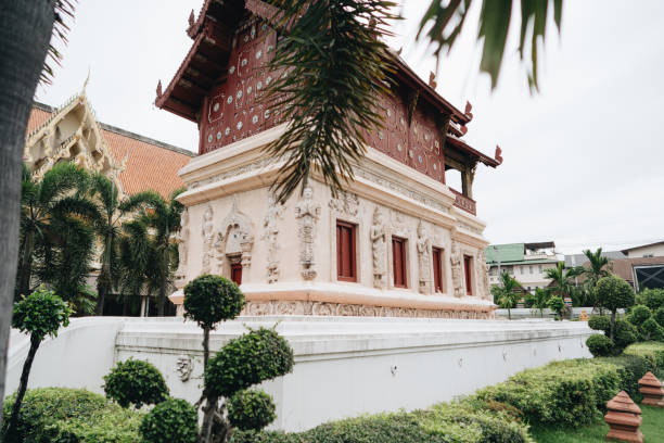 istock Wat Phra Singh Temple in Chiang Mai Province 1327668323
