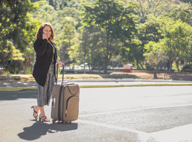 istock Young woman going to travel 1327675583