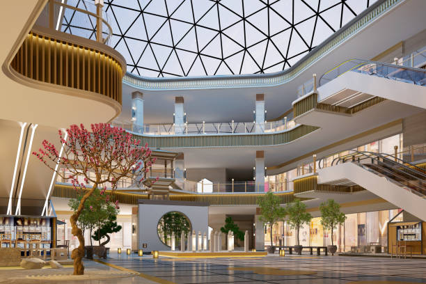 istock 3d render of shopping center 1327676399