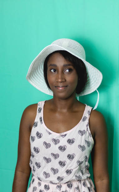 istock African american woman wearing hat 1327677654
