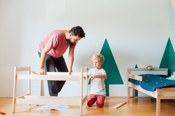 istock Father And Son At Home 1327678585