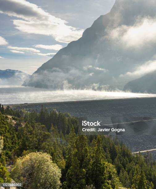 Hydroelectric Complex Futaleufu Hydroelectric Dam Trevelin Province Of Chubut Patagonia Argentina Stock Photo - Download Image Now