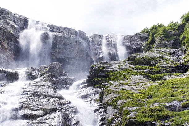 istock Mountain waterfall. Sofia waterfalls in the Caucasus Mountains, Arkhyz. 1327682694