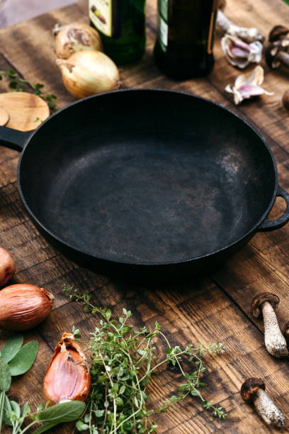 istock Ingredients for forest mushroom roast. 1327685596