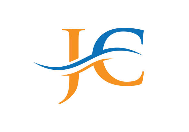 JC Linked Logo for business and company identity. Creative Letter JC Logo Vector JC Linked Logo for business and company identity. Letter JC Logo Vector crystal letter j stock illustrations