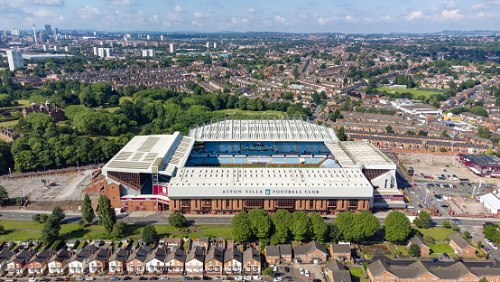 Câu Lạc Bộ Bóng Đá Aston Villa Sân Vận Động Villa Park Birmingham Anh Vương Quốc Anh Hình ảnh Sẵn có - Tải xuống Hình ảnh Ngay bây giờ - iStock
