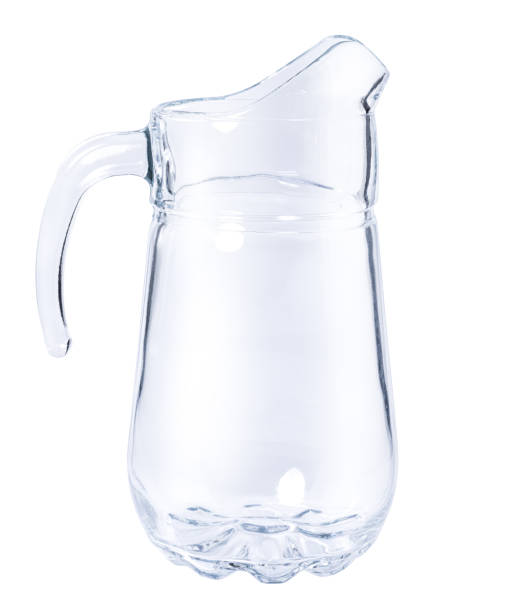 istock glass jug isolated on white background. Clipping path 1327695646