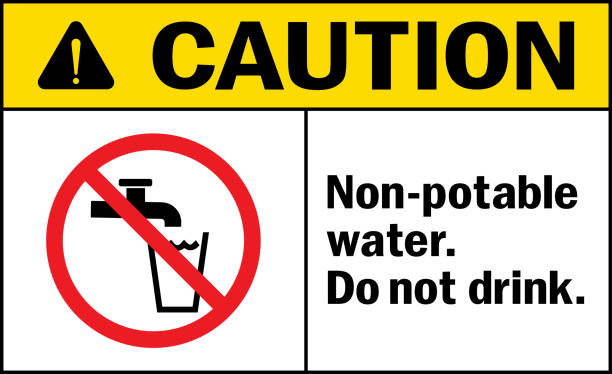 неприготовимая вода. - non polluting stock illustrations