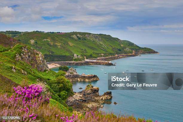 Bouley Bay Stock Photo - Download Image Now - Channel Islands - England, Jersey - England, Beach