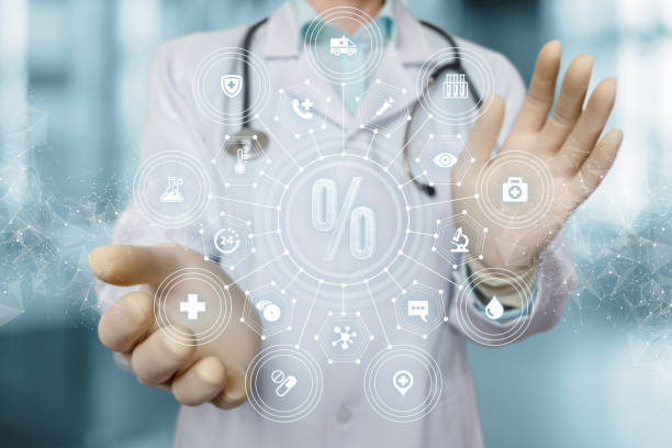 istock Medical services discount concept. 1327701307