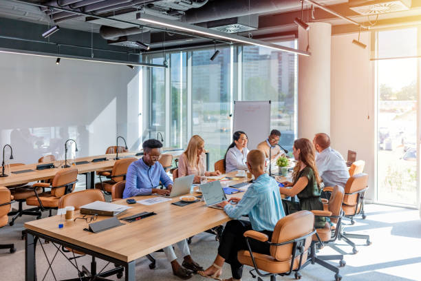 istock Business People Having a Meeting 1327702480