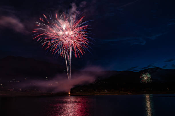 istock Independence day (July 4th) celebration fireworks in USA 1327709783