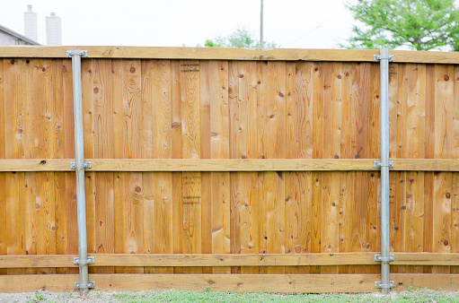 New Wooden Fence