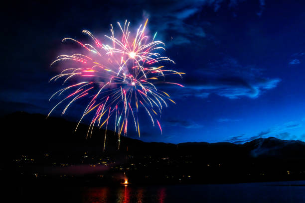 istock Independence day (July 4th) celebration fireworks in USA 1327713569