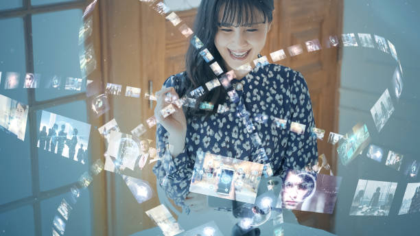 istock Communication network concept. Social media. Liver. Influencer. 1327735680