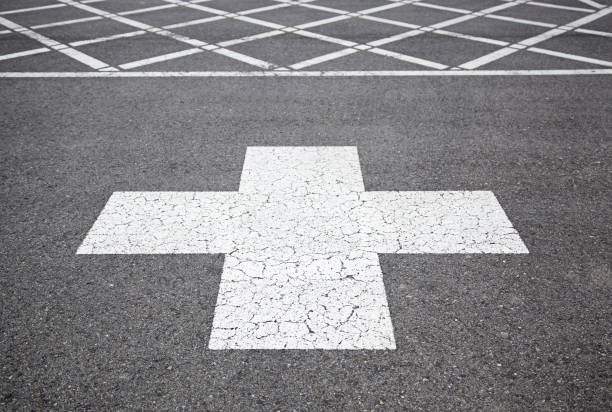 istock Signal ambulance on the road 1327747641