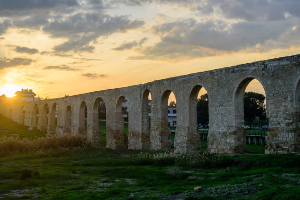 istock Kamares Aqueduct near Larnaca 1327757648