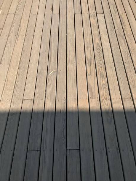 istock Outdoor wooden floor 1327765545