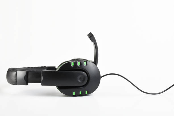 istock Headphones on the white background 1327777182