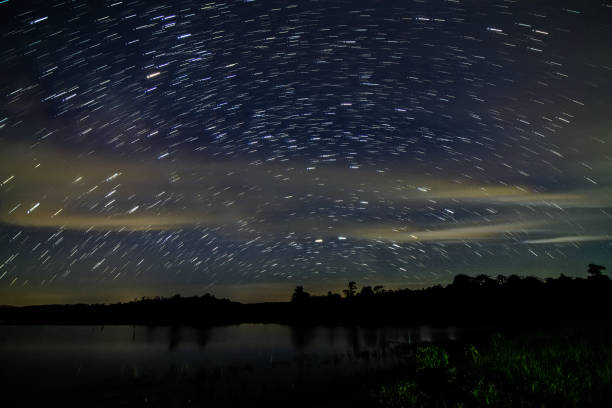 istock star trail in Thailand 1327779511