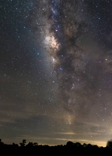 istock milky way in Thailand 1327779525