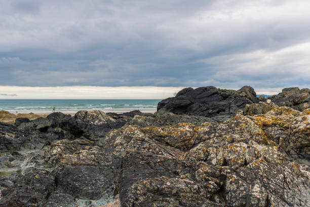 istock Beach and rocks in Ireland. 1327784488