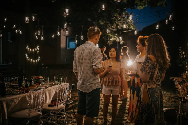 istock People on party in back yard 1327800495