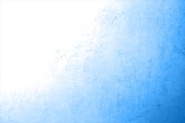 jasny turkusowy niebieski i biały kolorowy rozmazany wyblakły ściany teksturowane ombre wysoki klucz pusty pusty pusty poziome tło wektorowe - turquoise backgrounds oil painting abstract stock illustrations