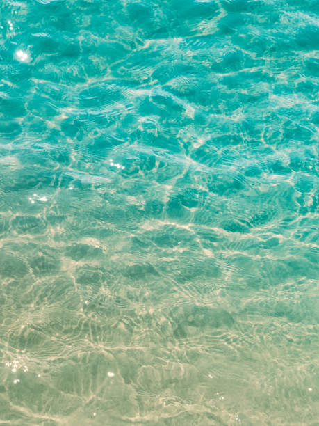 istock Top​ view​ of surface blue​ water.​ 1327820926