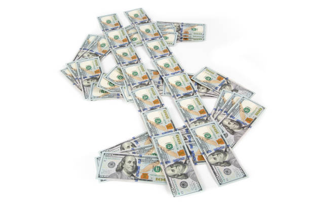 istock Dollar Banknotes, US paper currency 1327823543
