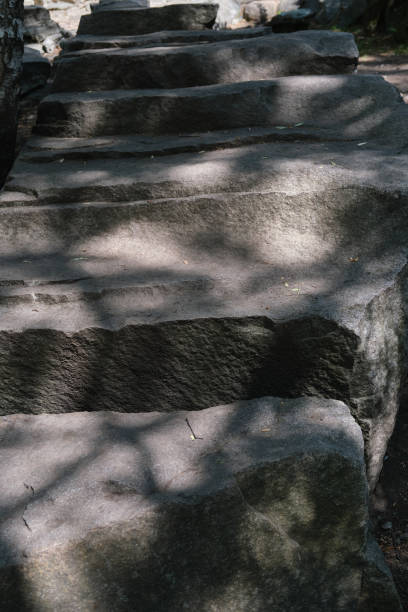istock natural staircase made of large grey stones 1327825834