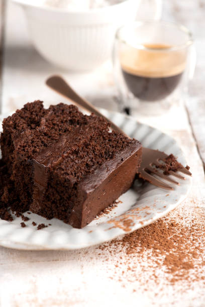 istock Delicious slice of cake. 1327828440