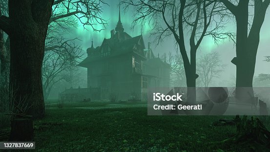 84,232 Haunted House Stock Photos, Pictures & Royalty-Free Images - iStock  | Haunted house halloween, Halloween, Haunted