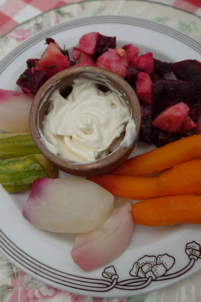 istock Vegetable aioli cooked in water  Vegetarian dish 1327842294