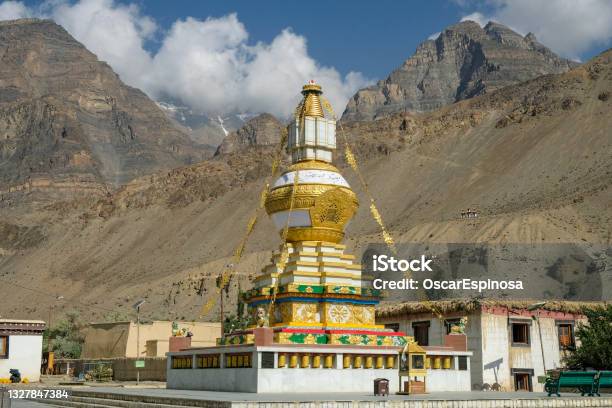 Tabo In Himachal Pradesh India Stock Photo - Download Image Now - Lahaul and Spiti District, Monastery, Asia