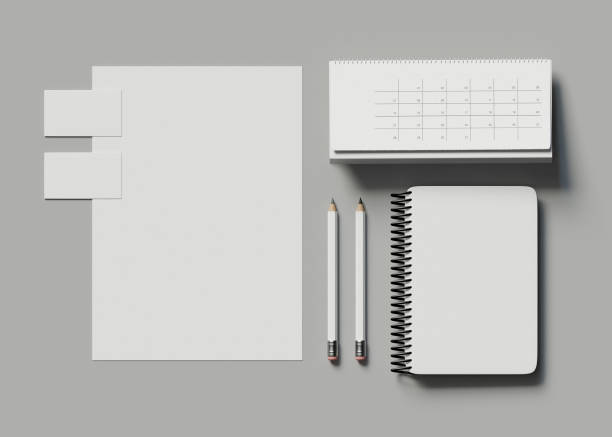 istock 3d Stationary branding. Corporate identity 1327856804