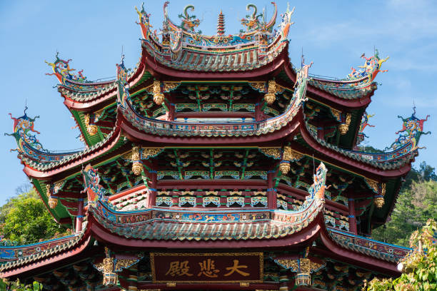 istock Buddhism temple building Great Compassion Hall 1327858037