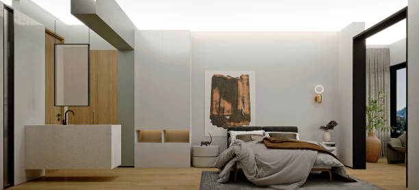 istock 3d render of bedroom 1327861564